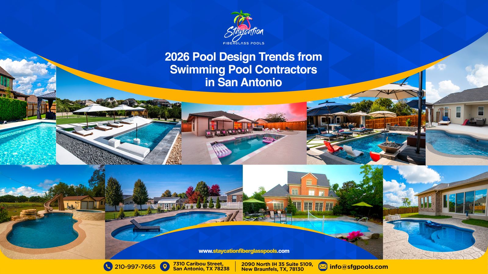2026 Pool Design Trends From Swimming Pool Contractor in San Antonio
