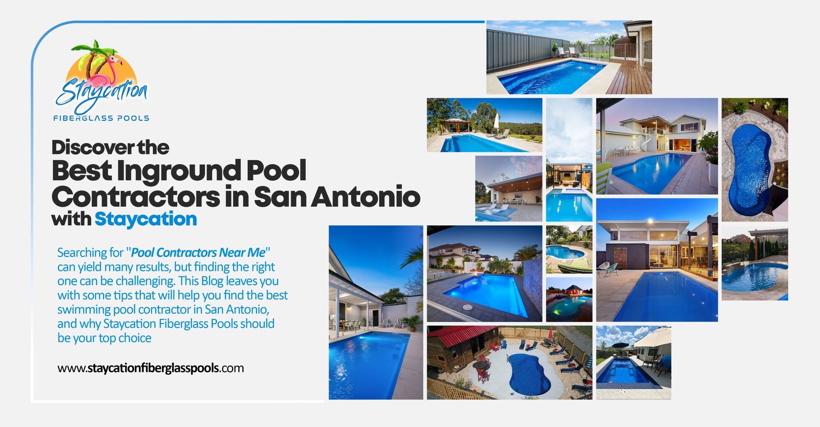 Discover the Best Inground Pool Contractors in San Antonio with Staycation