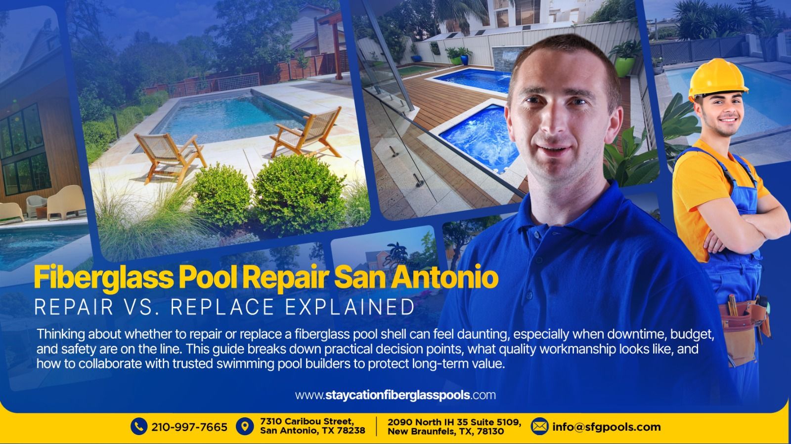 Fiberglass Repair San Antonio: Repair vs. Replace Explained