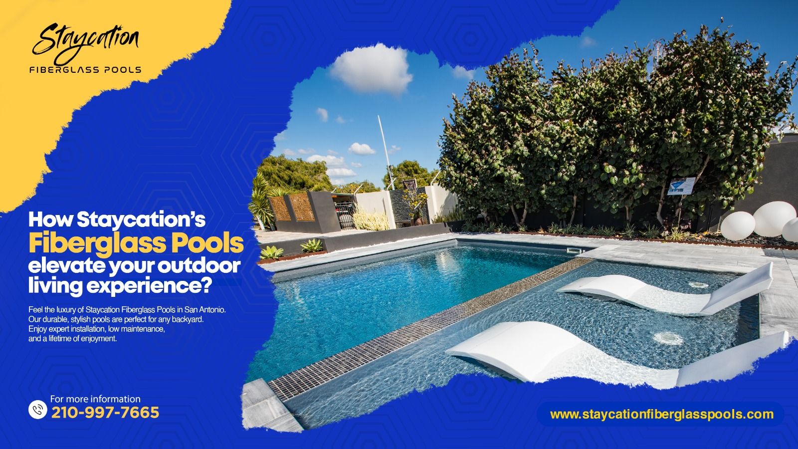Beyond the Basics: How Staycation’s Fiberglass Pools Elevate Your Outdoor Living Experience