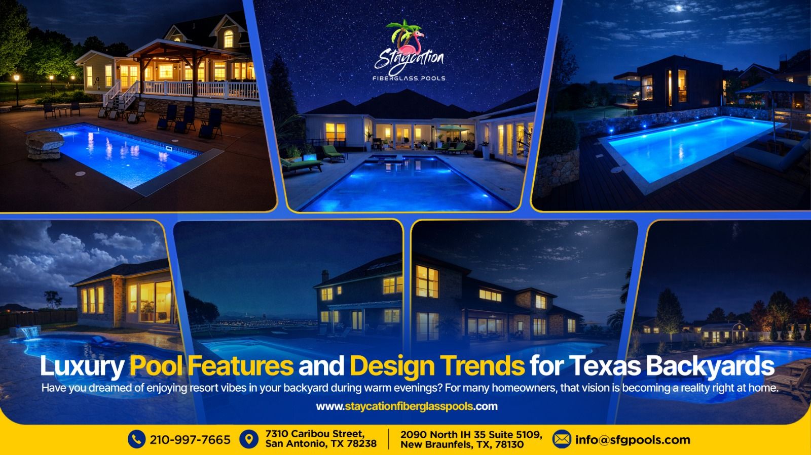 Luxury Pool Features and Design Trends for Texas Backyards