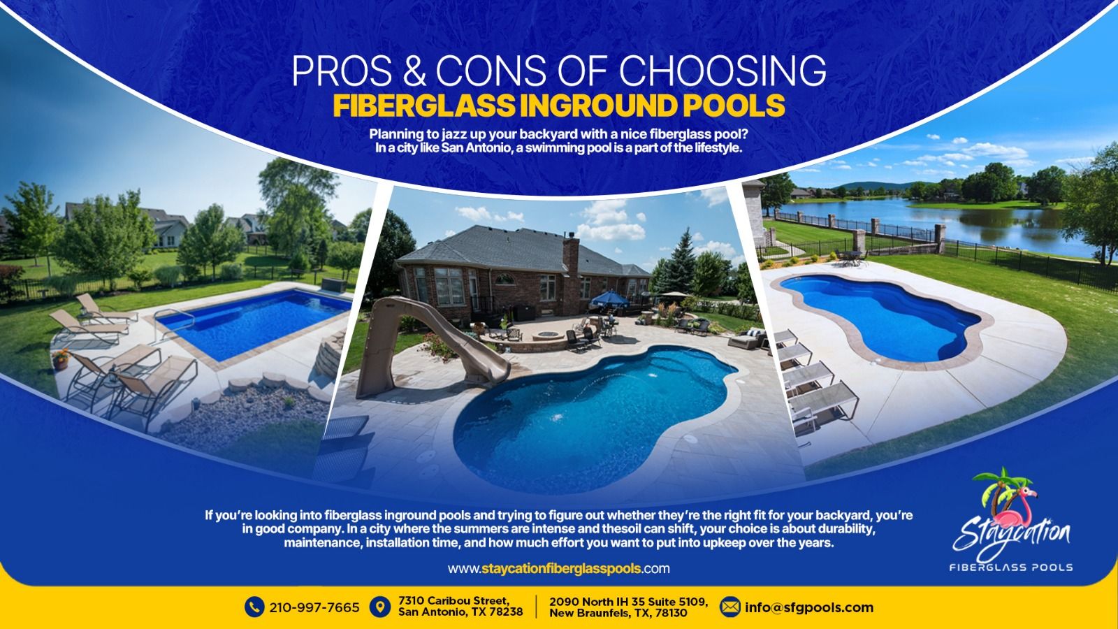 Pros and Cons of Choosing Fiberglass Inground Pools