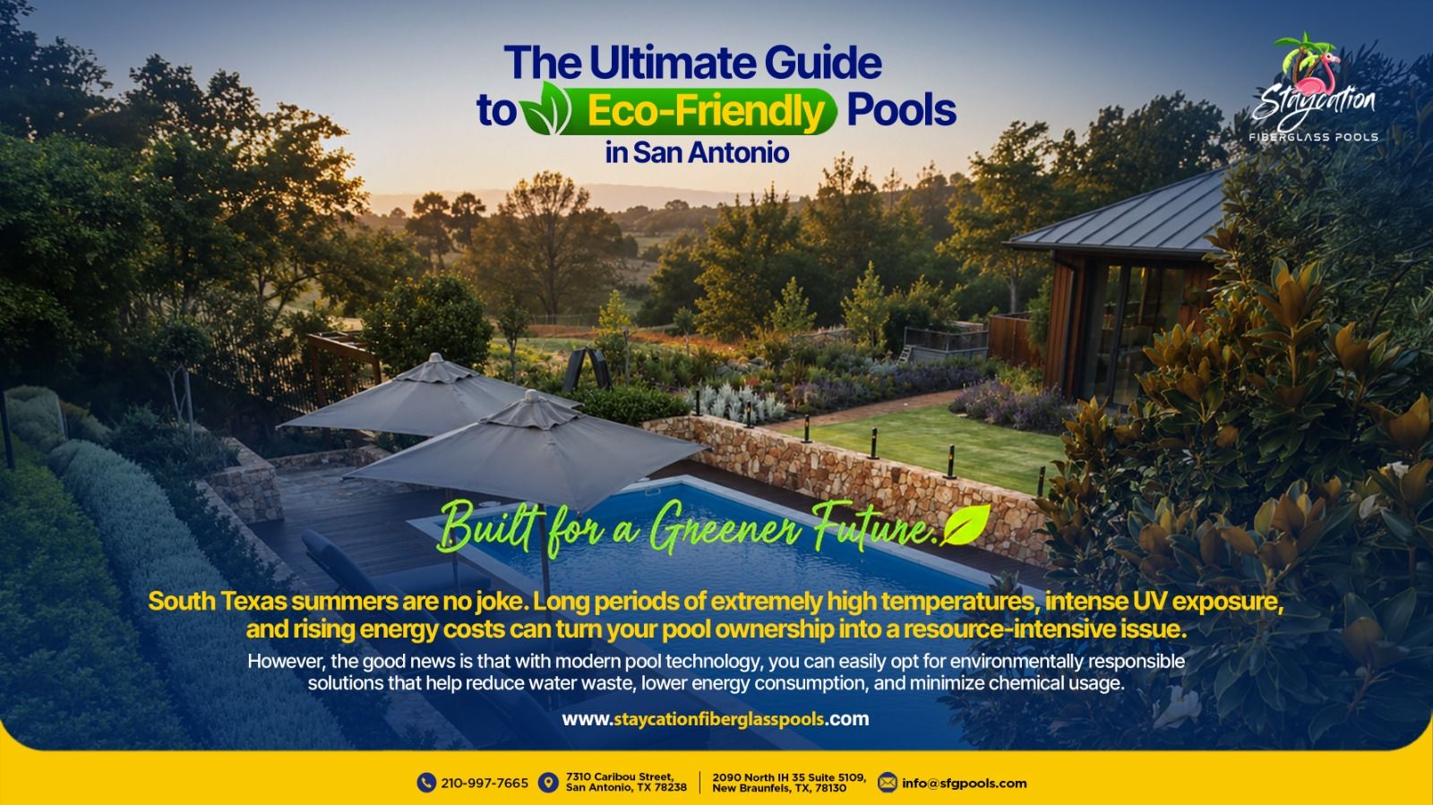 The Ultimate Guide to Eco-Friendly Pools in San Antonio