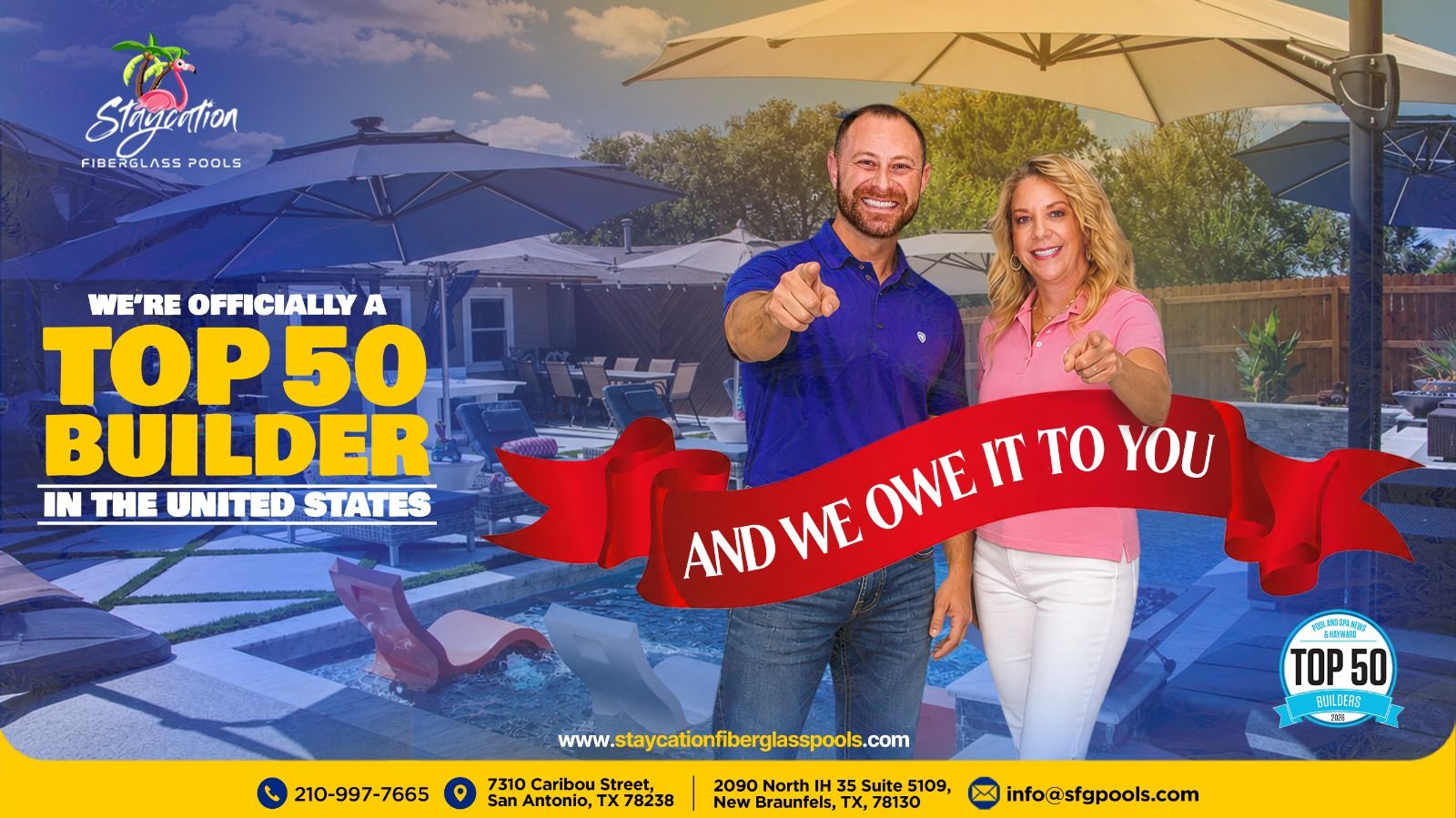 We’re Officially a Top 50 Builder in the U.S. — And We Owe It to You