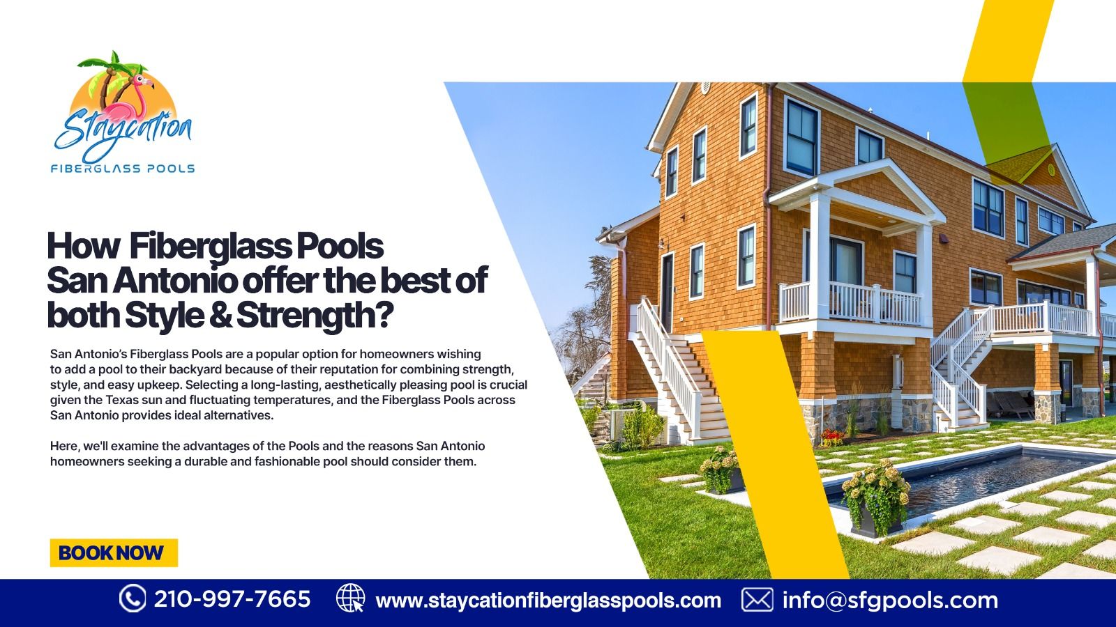 How Best Fiberglass Pool Manufacturers in San Antonio Offer the Best of Both Style and Strength