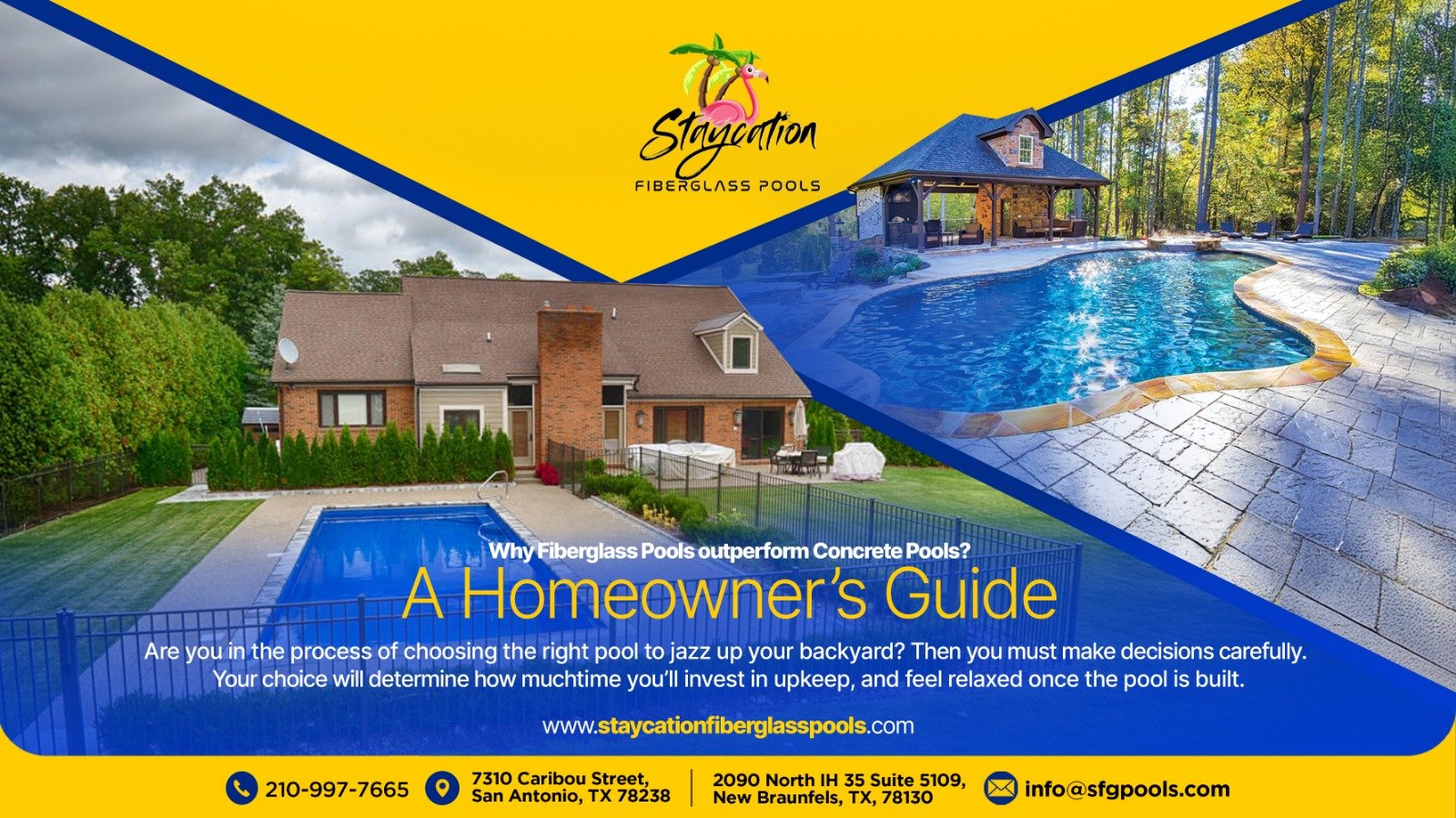 swimming pool builders in New Braunfels