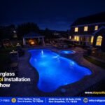 In-ground pool installation